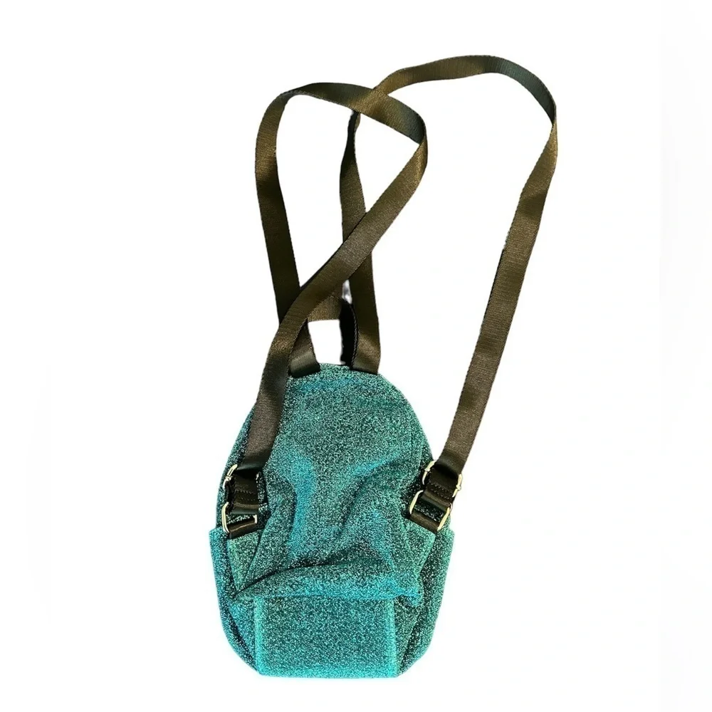 Urban Outfitters Bedazzled Blue mini backpack - Picture 2 of 2